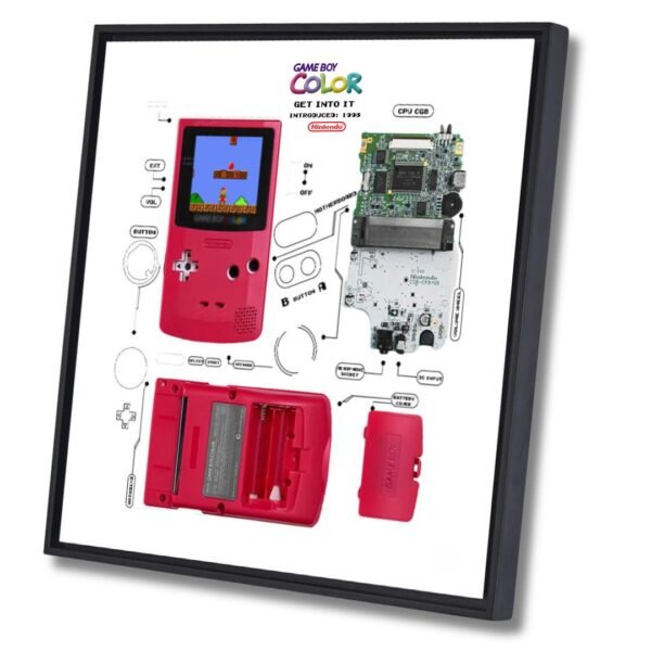 GameBoy Color Teardown Template