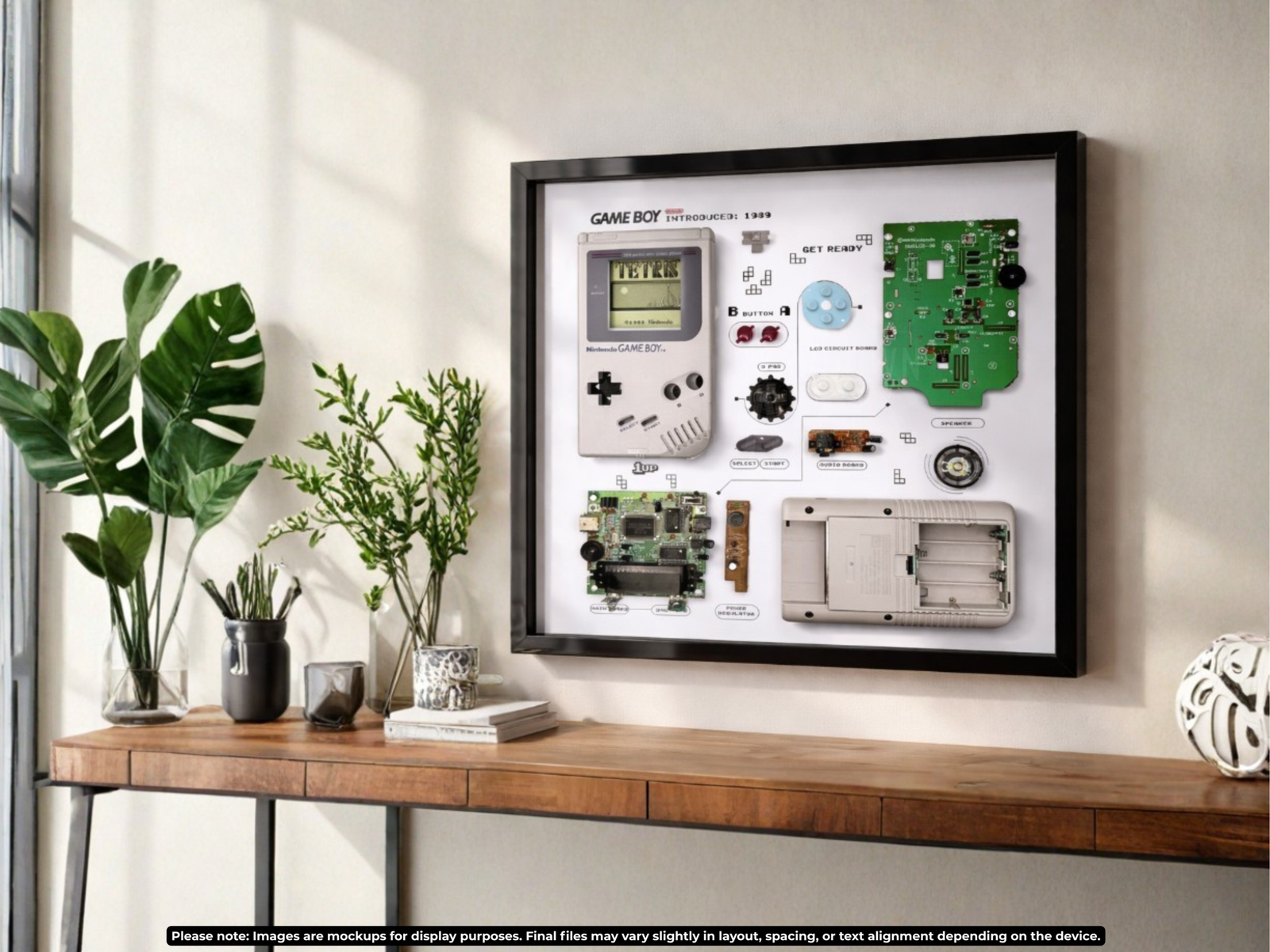 Nintendo Gameboy original Teardown Template